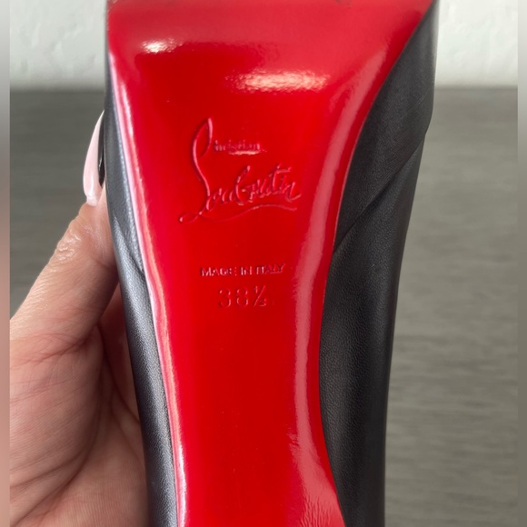 Christian Louboutin BIANCA BLACK 120 - Picture 9 of 17